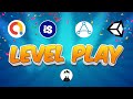 Unity levelplay easy way new  2023 unity ironsource admob  and applovin ads