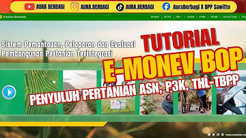 CARA LAPOR EMONEV BOP PENYULUH PERTANIAN
