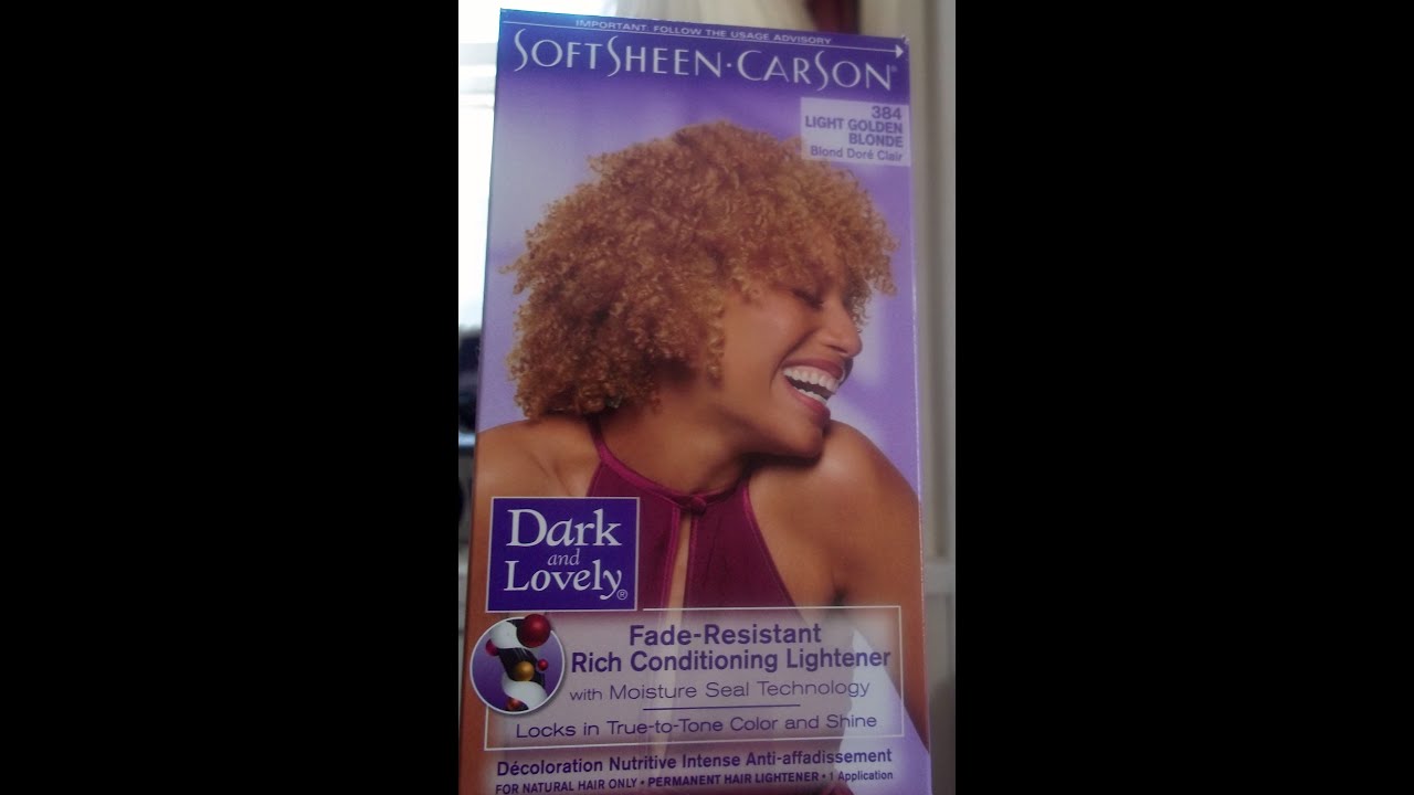 Blonde highlights using box color - YouTube