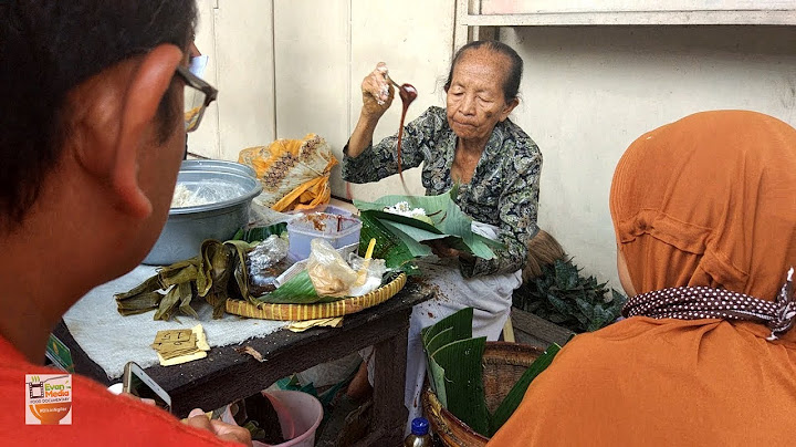 LEGENDA BANGET !!! LUPIS MBAH SATINEM DARI JAMAN PAK SOEHARTO | YOGYAKARTA STREET FOOD #BikinNgiler