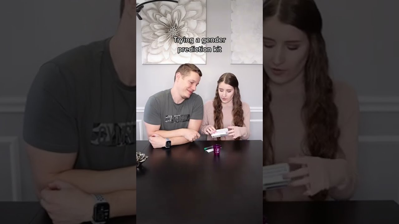 Пробую набор для определения пола ребёнка 👶 Это действительно работает? 