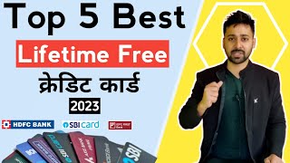 Top 5 best Lifetime free Credit Card 2023 | 5 Best लाइफटाइम फ्री क्रेडिट कार्ड