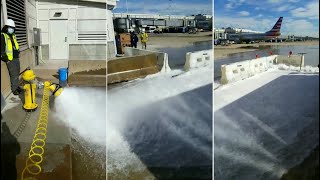NNI Hydrant Pumper Port 4-1/2 NST Diffuser at Ronald Reagon Airport Washington DC