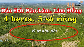 Bán 5 thửa đất vườn Lâm Đồng giá rẻ gần ngay khu dân cư cách UBND, chợ Lộc Thành chỉ 1km tổng dt 4ha