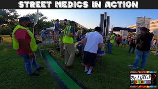 STREET MEDICS IN ACTION