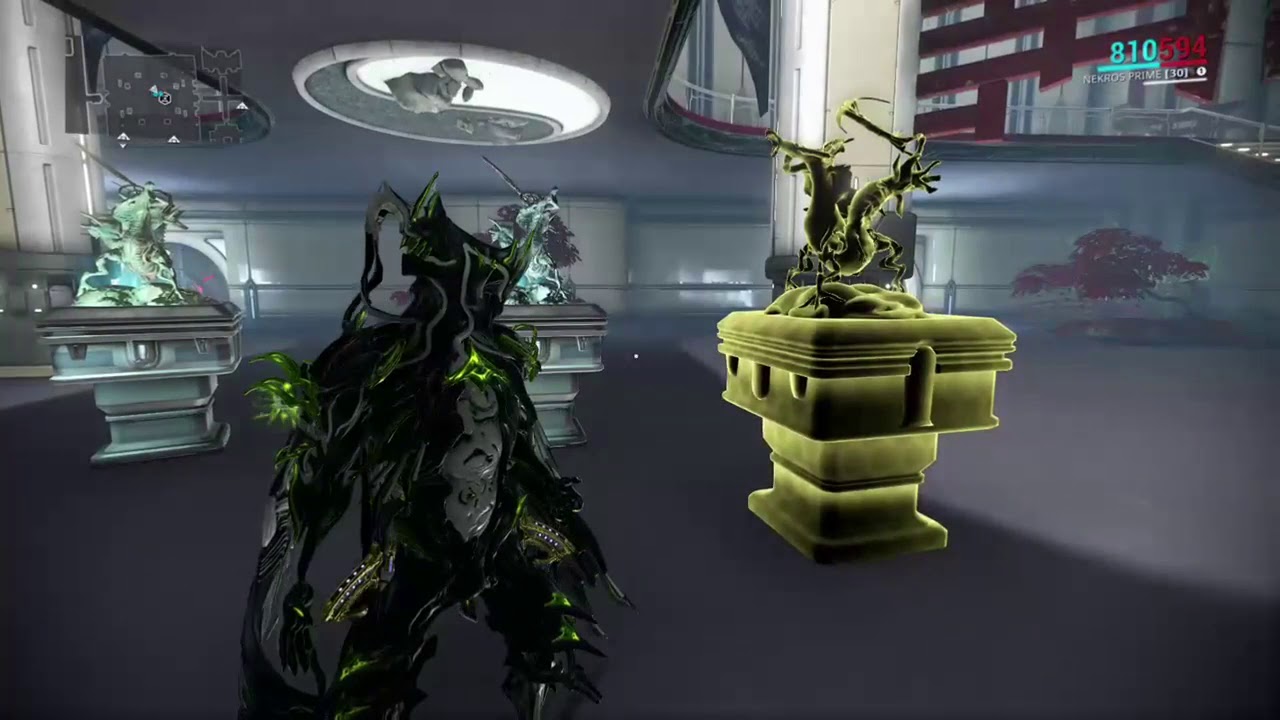 Warframe Clan Event statues
