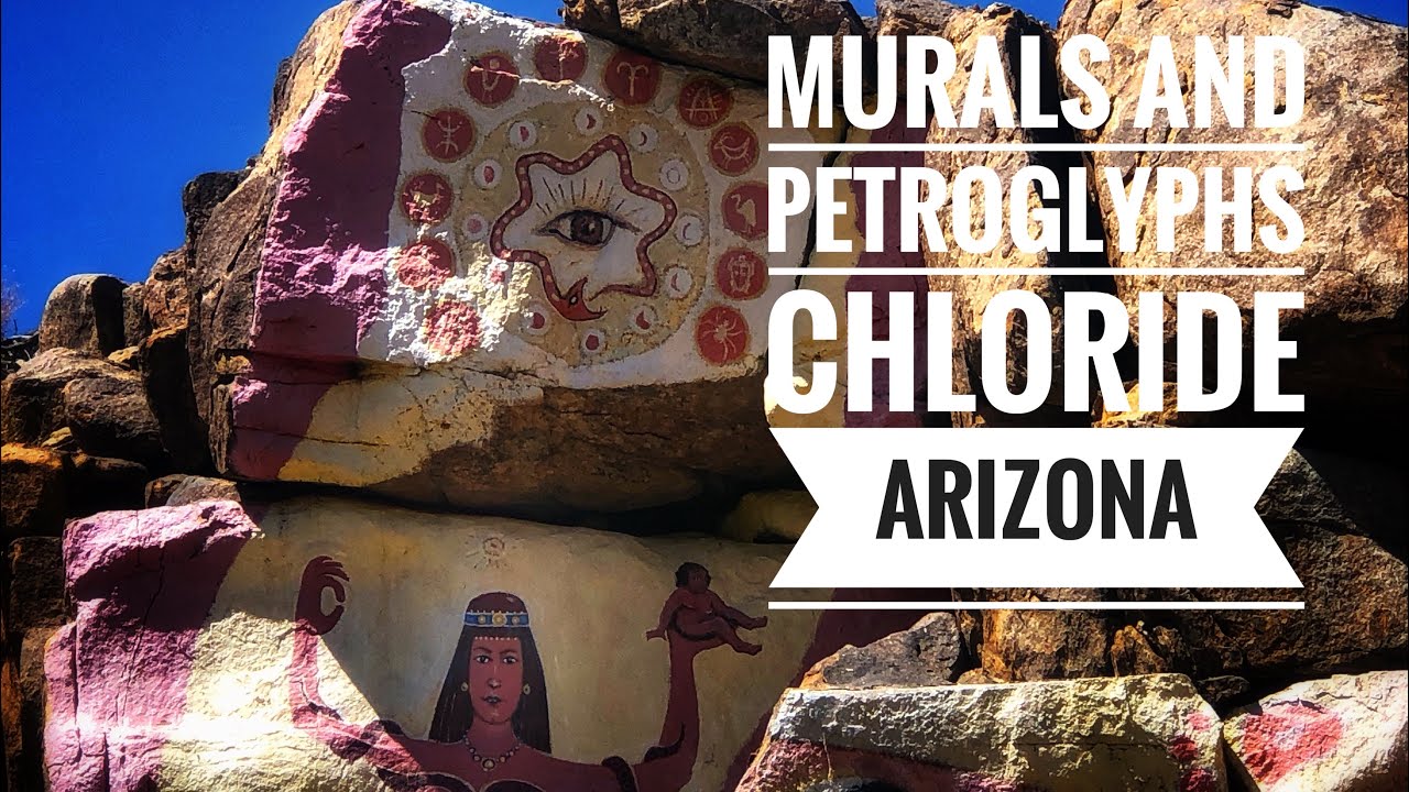 🌵🌀Murals and Petroglyphs in Chloride, Arizona 🌀🌵