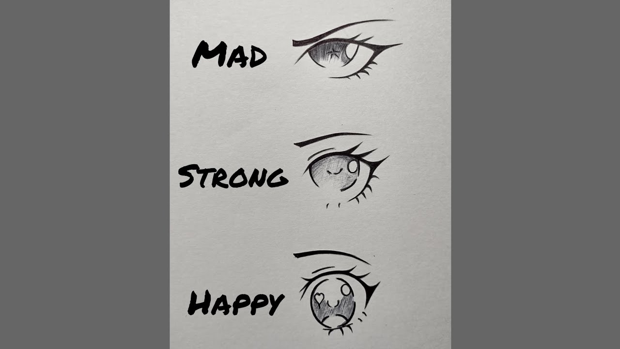 Learn How to Draw Anime Eyes in 9 Simple Steps - Udemy Blog