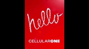 Audiovox CDM-8900 (CellularOne) Startup and Shutdown Animation