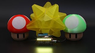 3D Hangouts - Star Fragment Lamp, Resin Prints and Mushroom Storage