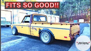 The 1972 Ford Courier/Miata Build Just Leveled Up! Steering Angle + BBS Fitment
