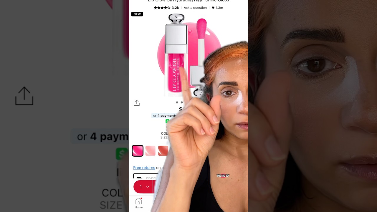 $5 dupe to the infamous Dior lip oil 