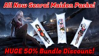 NEW Senrai Maidens Top Tier Tank Packs + 50% Off BUNDLE & New Body Pillow Decorations! [War Thunder]