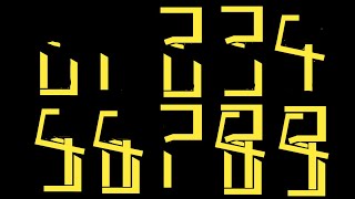 (BEST) 4 Segment Numerical Display Concept V1