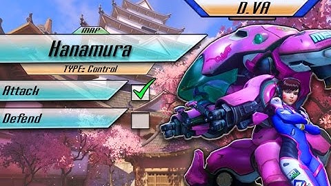Overwatch: D.VA #12 - Hanamura (no commentary) PS4