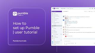 How to Set Up Pumble as a New User