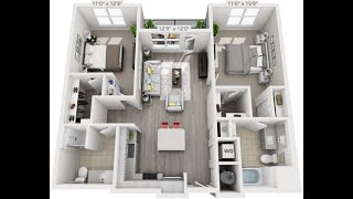 B1C Floorplan Tour - Dark Finishes