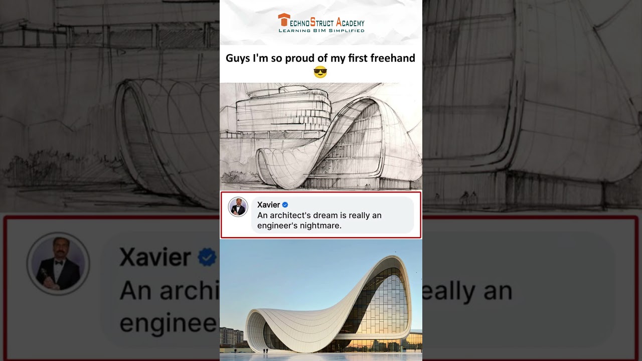 Architects' Wildest Dreams vs. Engineers' Reality: A BIM Story