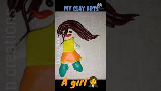 my random arts..😀part-1#funcreations #subscribe #arts #clay #shorts #YouTube #tattoos #like #share