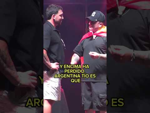 Tenéis VLOG histórico de mi show en la final del mundial en el canal dadle amor y subiré más #short