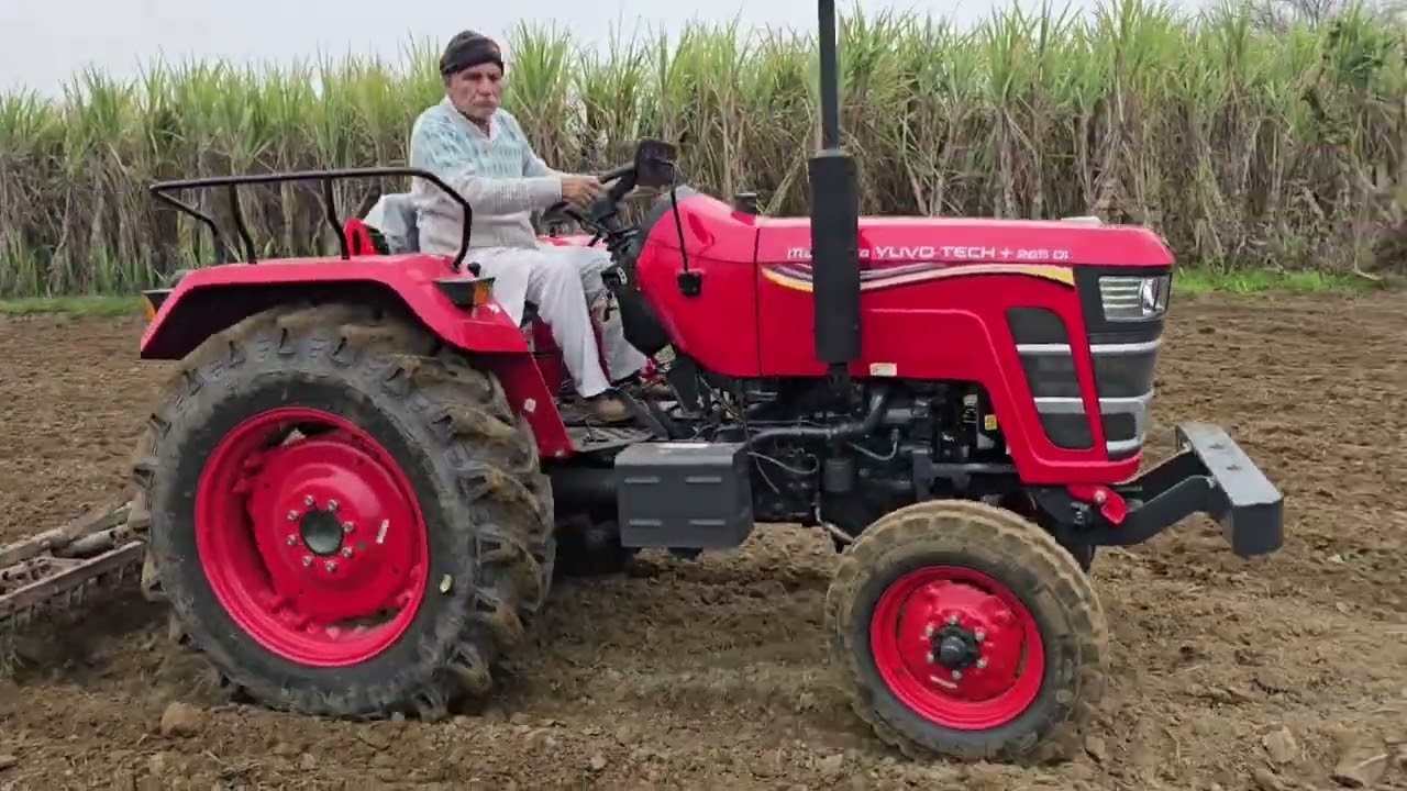 35Hp ट्रैक्टर पर भी 9 tine teller or 50Hp पर भी वही teller अपने खर्चे के हिसाब से ले ट्रैक्टर ..