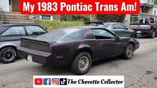 My 1983 Pontiac Trans Am 5-speed! #pontiac #firebird #transam