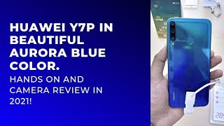 Huawei Y7p 2020 In Beautiful Aurora Blue Color | Hands On and Camera Review | Shorts | AbduTech