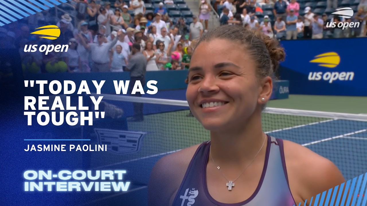 Jasmine Paolini On-Court Interview | 2026 US Open Round 1