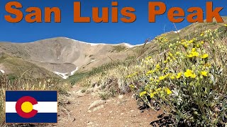 San Luis Peak Visiting One Of Colorado's Most Remote 14ers