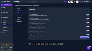 Information Settings & Personalisation in TaskInSync | Episode 11: Make It Yours Update