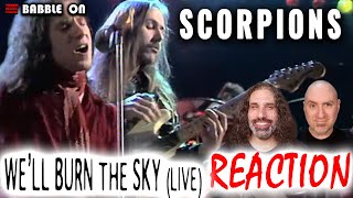SCORPIONS - WE'LL BURN THE SKY (Live) Reaction #heavymetalballads #klausmeine #hendrix #classic 🔥🔥🔥