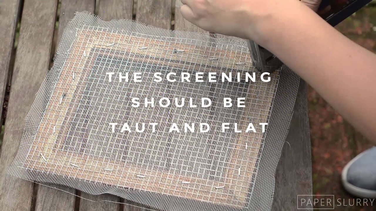 How to Make a Deckle Box for Hand Papermaking (Part 1) — Paperslurry