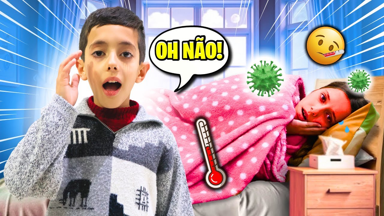 Isac cuida da Flor de Menina Dodói | The Boo Boo Story - YouTube