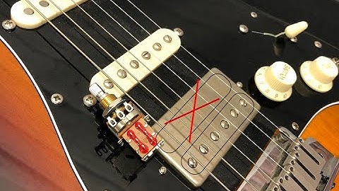 Push Pull Pot Split Coil Wiring for Humbuckers - With Audio Examples