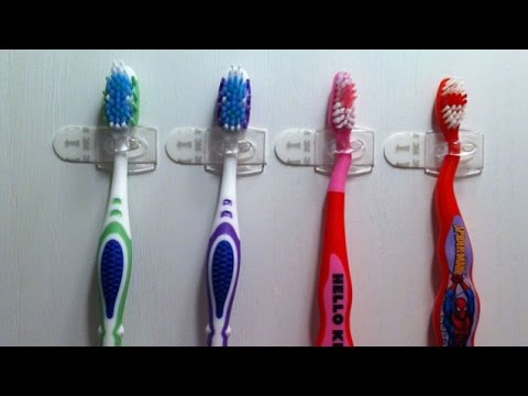 How To Store Your Toothbrush Storage Hack Youtube