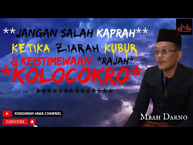 KESAKTIAN RAJAH  KOLOCOKRO  - KHASANAH JAWA CHANNEL class=