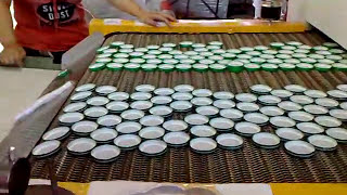 Automatic twist-off cap production line