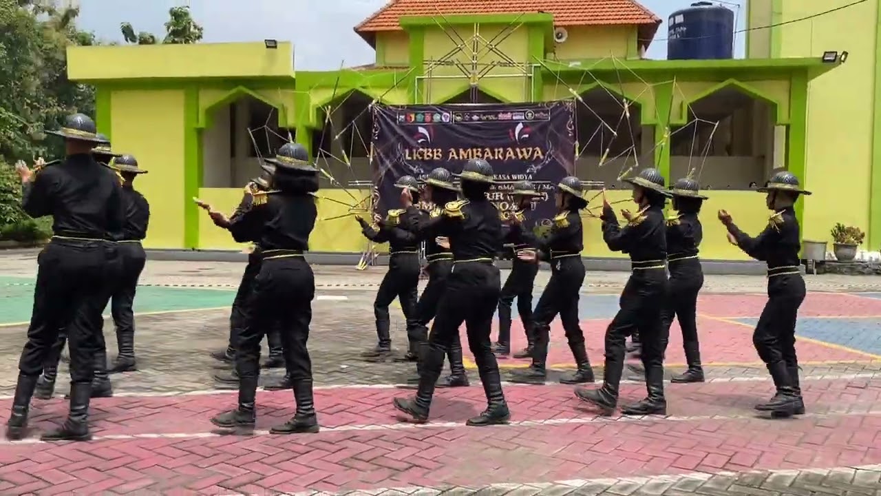 SELALU BIKIN TAKJUB | PENAMPILAN PASKIBRA SMPN 2 WONOAYU TIM A DI LKBB AMBARAWA