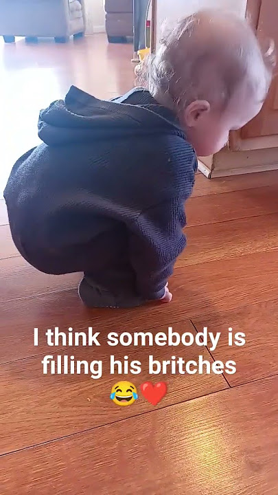 Fill it up #toddler #baby #love #cute #boy #pooping #squat #shorts #filling #diaper