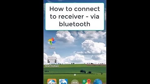 CHCNAV Landstar 7 - Connect to receiver to Bluetooth