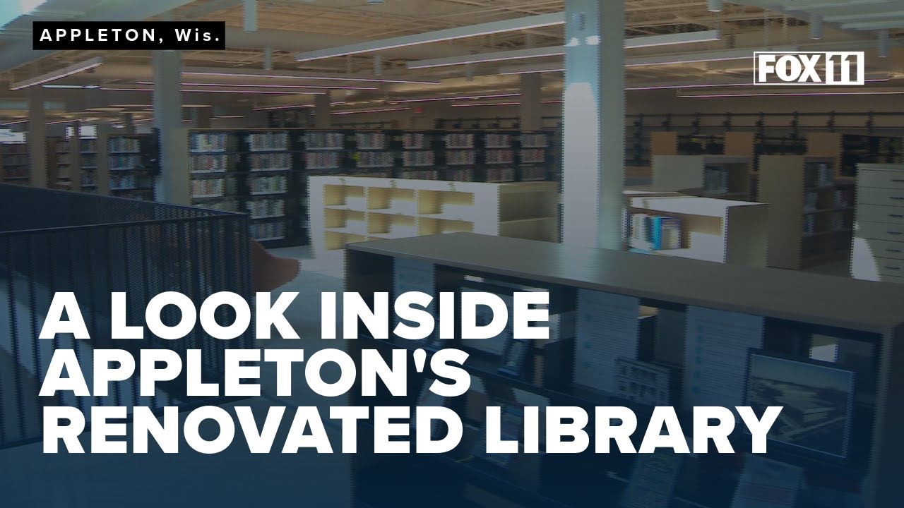 Tour the newly renovated Appleton Public Library - YouTube