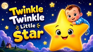 Twinkle Twinkle Little Star 🌟 | Nursery Rhymes for Babies &amp; Kids | Cartoon Kids Song #nurseryrhymes