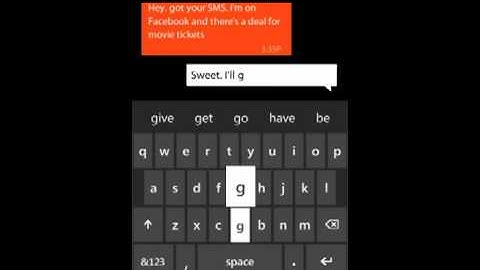2. Windows Phone 7 Mango - Threads