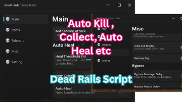 Best Dead Rails Alpha Script No KEY (Kill Aura, Bring ITEMS, INF money)