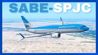 INFINITE FLIGHT LIVE 🔴 | OPEN BETA | Buenos Aires to Lima | Aerolineas Argentinas 737 MAX 8