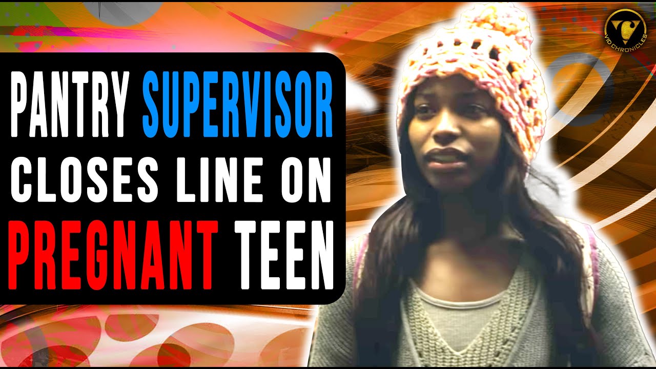 Pantry Supervisor Closes Line On Pregnant Teen, He Immediately Regrets