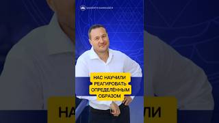 Нас научили реагировать