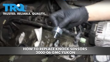 How to Replace Knock Sensors 2000-06 GMC Yukon