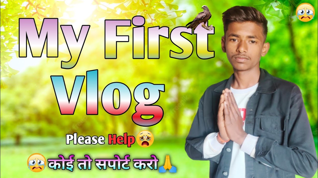 My First Vlog ️ | my first vlog video on youtube | my first vlog today ...
