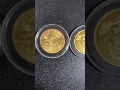 Fake Gold Coin Magnet Test #Shorts